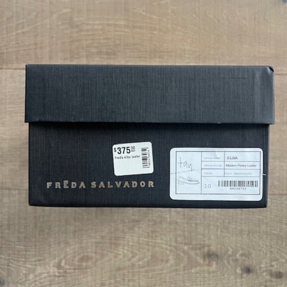 Freda Salvador Elba Loafer in Tan Leather - Picture 10 of 10